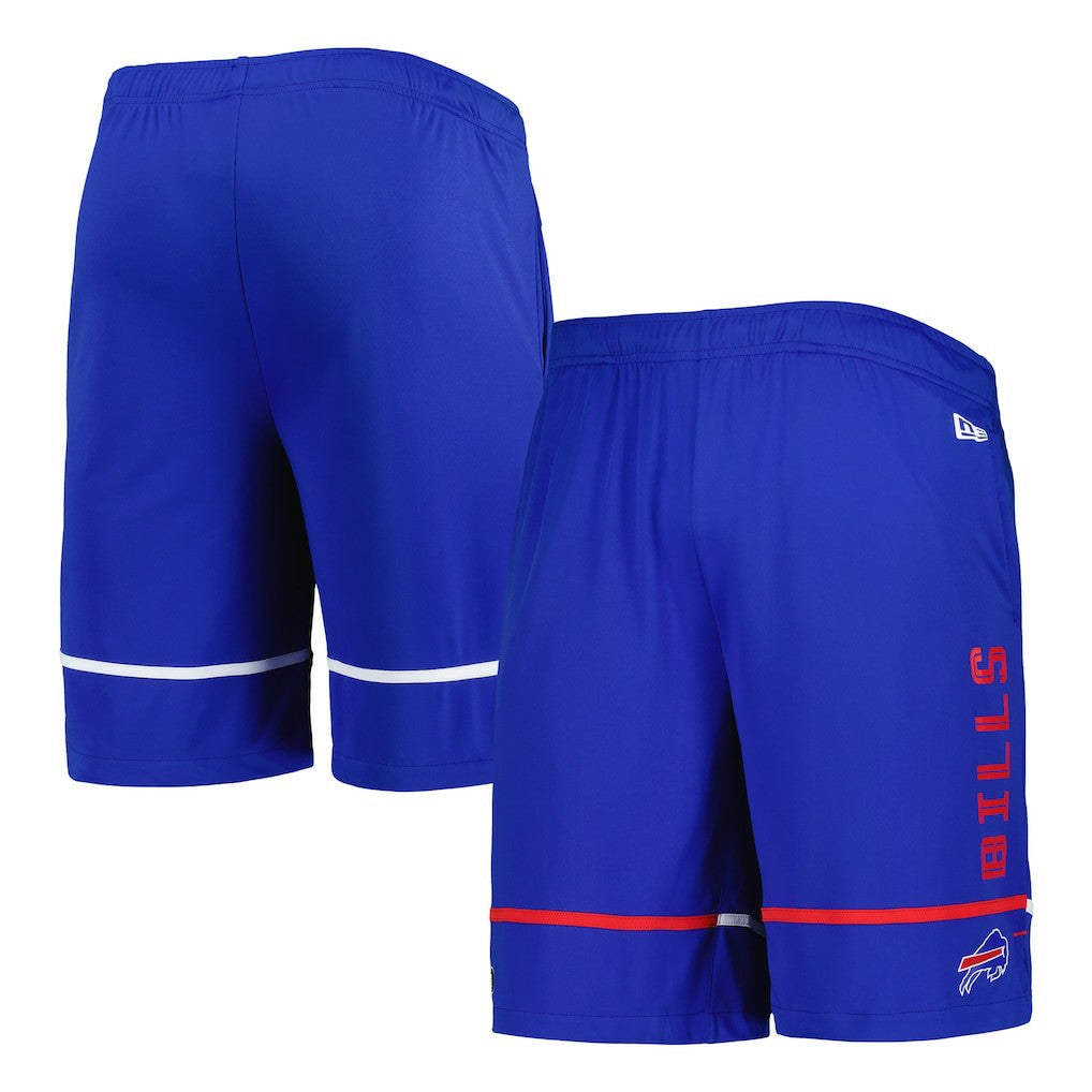 Combine Authentic Rusher Training Shorts - Buffalo Bills
