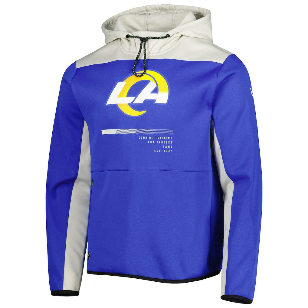 Combine Authentic Hard Hitter Pullover Hoodie - Los Angeles Rams