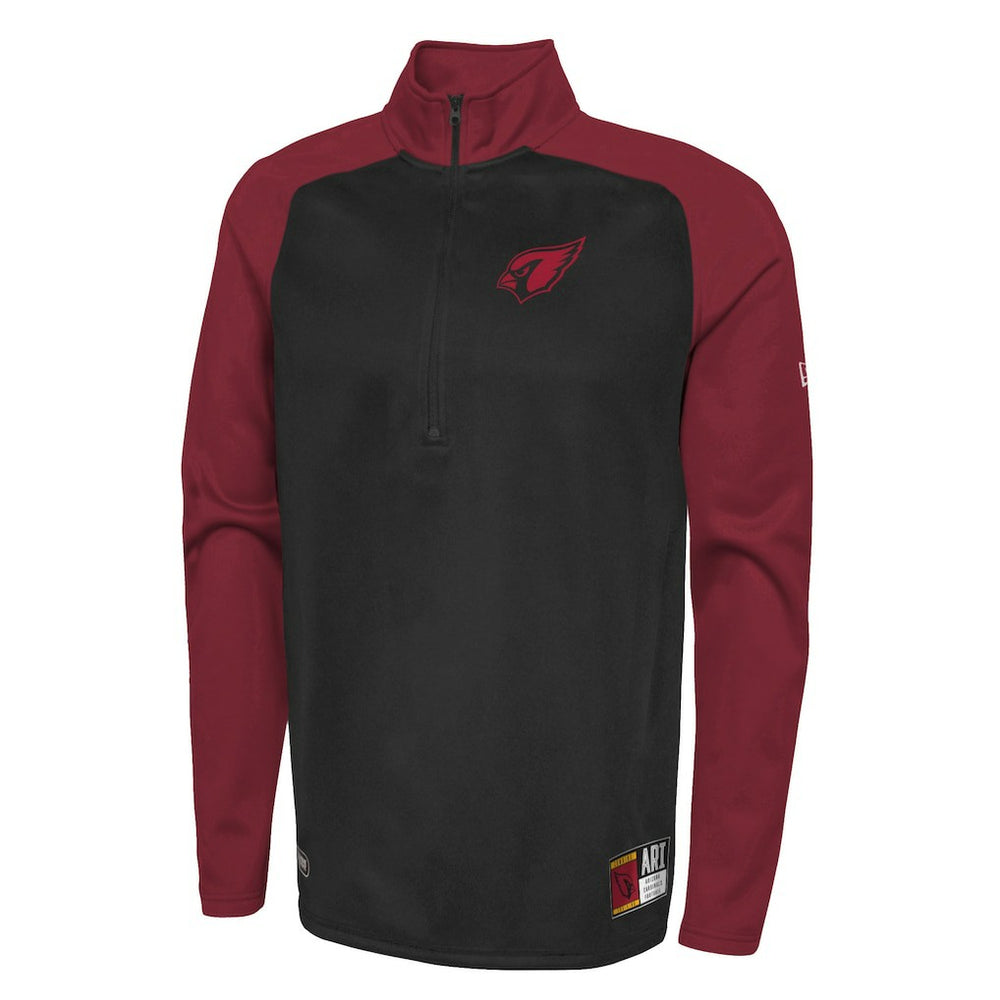 Combine Authentic O-Line Raglan Half-Zip Jacket - Arizona Cardinals