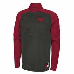 Combine Authentic O-Line Raglan Half-Zip Jacket - Tampa Bay Buccaneers