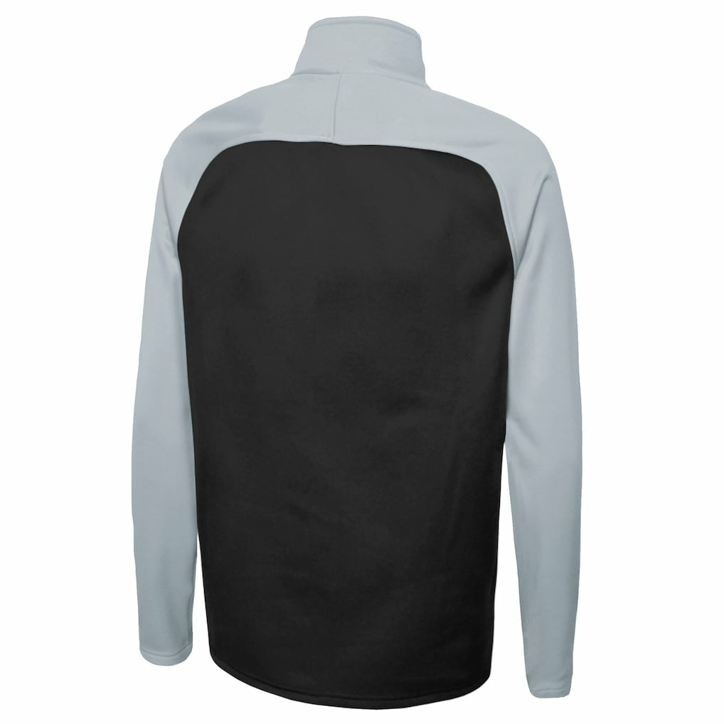 Combine Authentic O-Line Raglan Half-Zip Jacket - Las Vegas Raiders