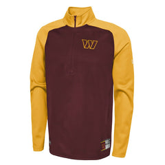 Combine Authentic O-Line Raglan Half-Zip Jacket - Washington Commanders
