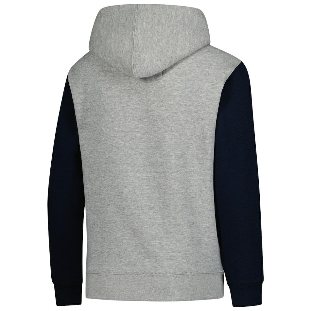 Chelsea Youth Club Pullover Hoodie -  Heathered Gray/Navy