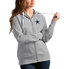 Antigua Women's Victory Full-Zip Hoodie - Dallas Cowboys