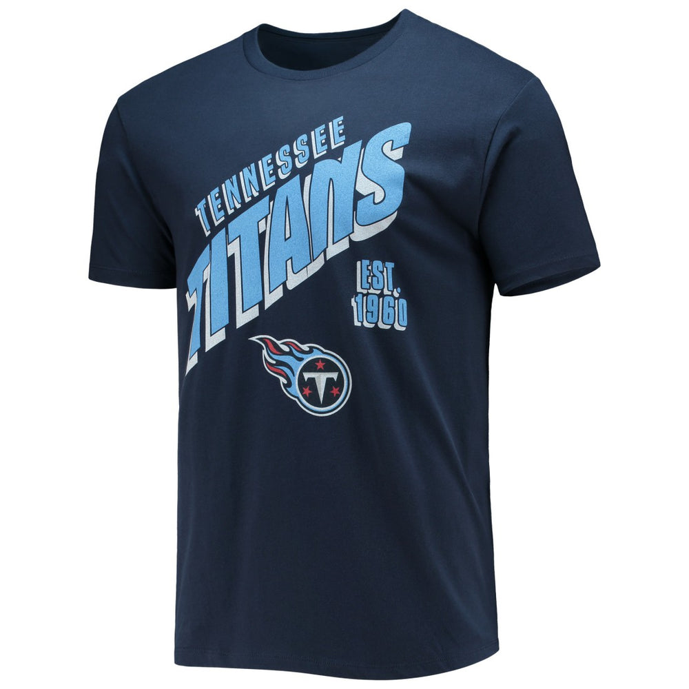 Junk Food Slant T-Shirt - Tennessee Titans