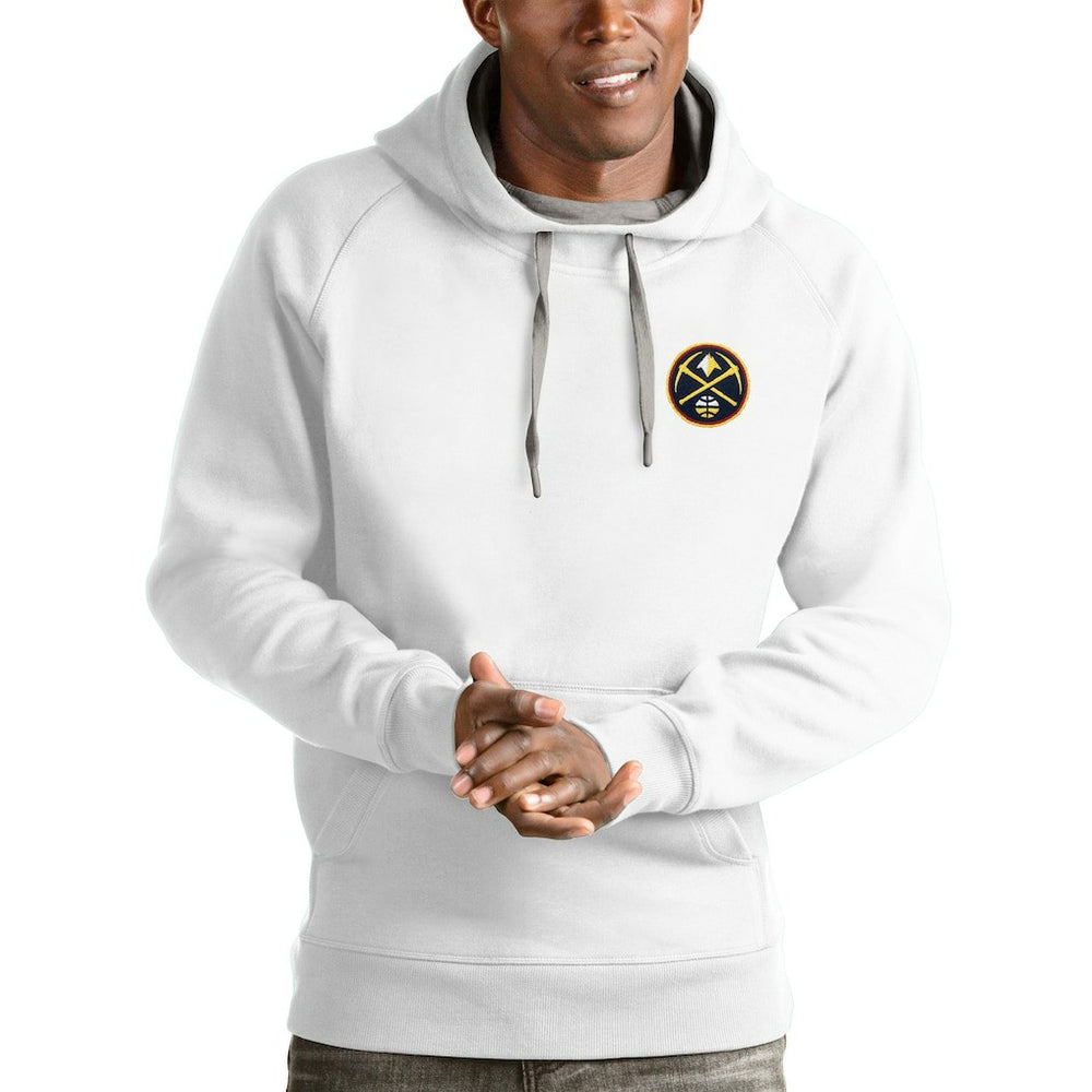 NBA Denver Nuggets Antigua Victory Pullover Hoodie sale