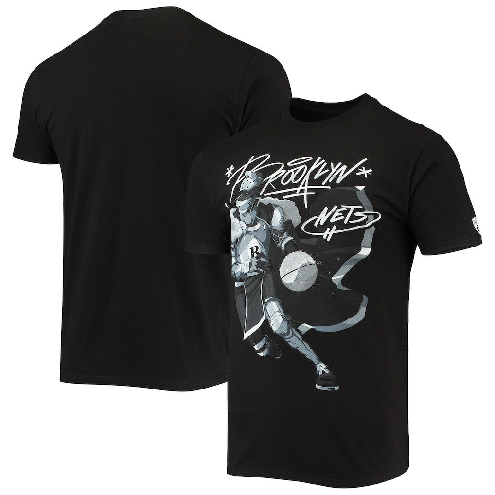 NBA Brooklyn Nets NBA x McFlyy Identify Artist Series T-Shirt