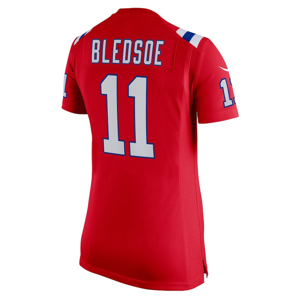 Drew Bledsoe  Women's Retired Game Jersey - New England Patriots
