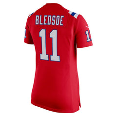 Drew Bledsoe  Women's Retired Game Jersey - New England Patriots