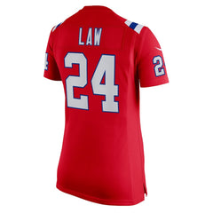 Ty Law  Women's Retired Game Jersey - New England Patriots