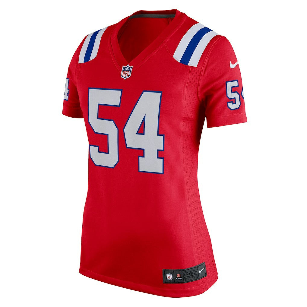 Tedy Bruschi  Women's Retired Game Jersey - New England Patriots