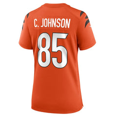 Chad Johnson  Women's Retired Game Jersey - Cincinnati Bengals