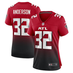 Jamal Anderson  Women's Retired Game Jersey - Atlanta Falcons
