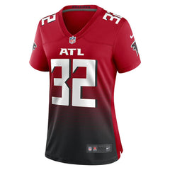 Jamal Anderson  Women's Retired Game Jersey - Atlanta Falcons