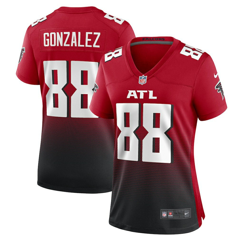 Tony Gonzalez  Women's Retired Game Jersey - Atlanta Falcons