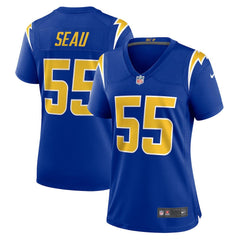 Junior Seau  Women's Retired Game Jersey - Los Angeles Chargers