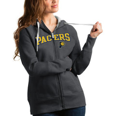 NBA Indiana Pacers Antigua Women's Team Victory Full-Zip Hoodie