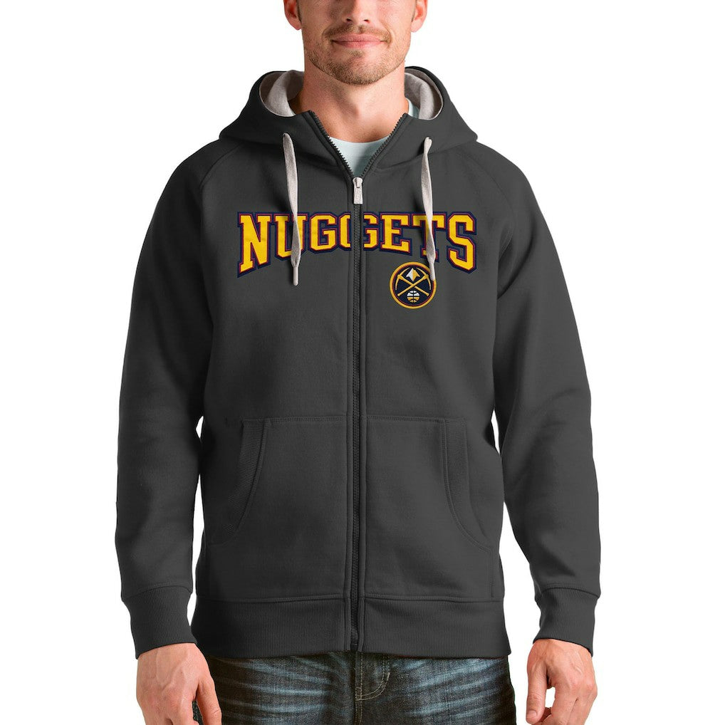 NBA Denver Nuggets Antigua Victory Full-Zip Hoodie sale