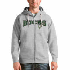 NBA Milwaukee Bucks Antigua Victory Full-Zip Hoodie