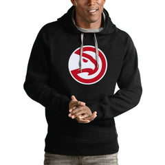 NBA Atlanta Hawks Antigua Logo Victory Pullover Hoodie