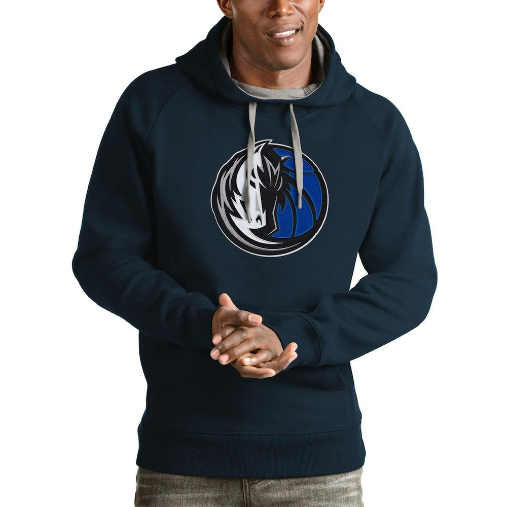 NBA Dallas Mavericks Antigua Logo Victory Pullover Hoodie sale
