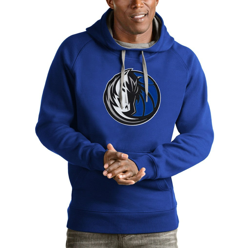 NBA Dallas Mavericks Antigua Logo Victory Pullover Hoodie sale