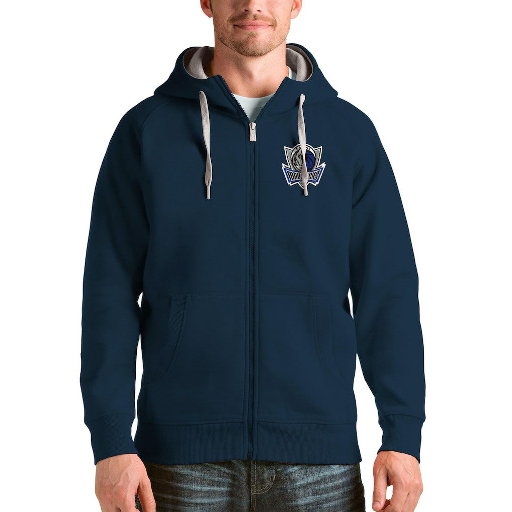 NBA Dallas Mavericks Antigua Logo Victory Full-Zip Hoodie sale