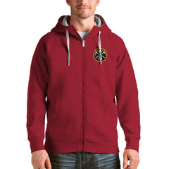 NBA Denver Nuggets Antigua Logo Victory Full-Zip Hoodie sale