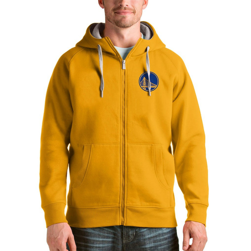 NBA Golden State Warriors Antigua Logo Victory Full-Zip Hoodie sale
