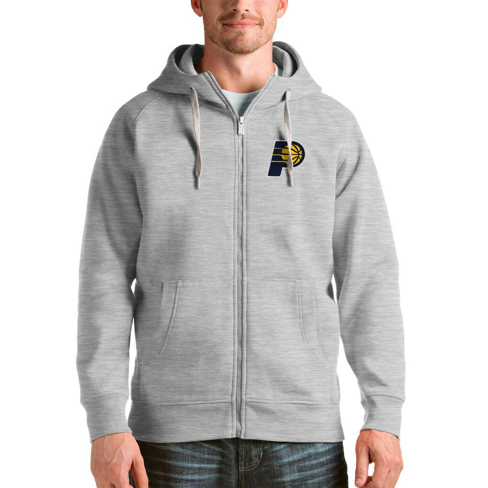 NBA Indiana Pacers Antigua Logo Victory Full-Zip Hoodie