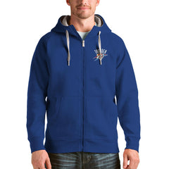 NBA Oklahoma City Thunder Antigua Logo Victory Full-Zip Hoodie