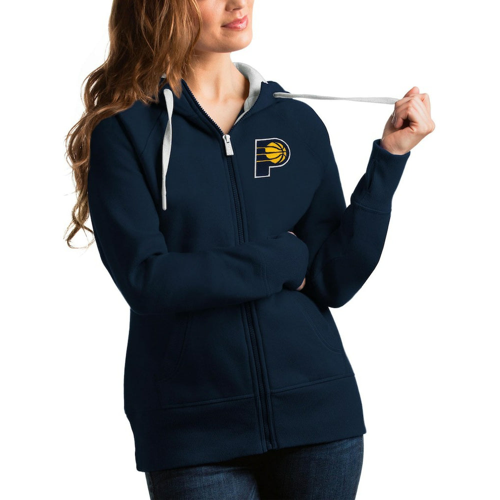 NBA Indiana Pacers Antigua Women's Victory Full-Zip Hoodie