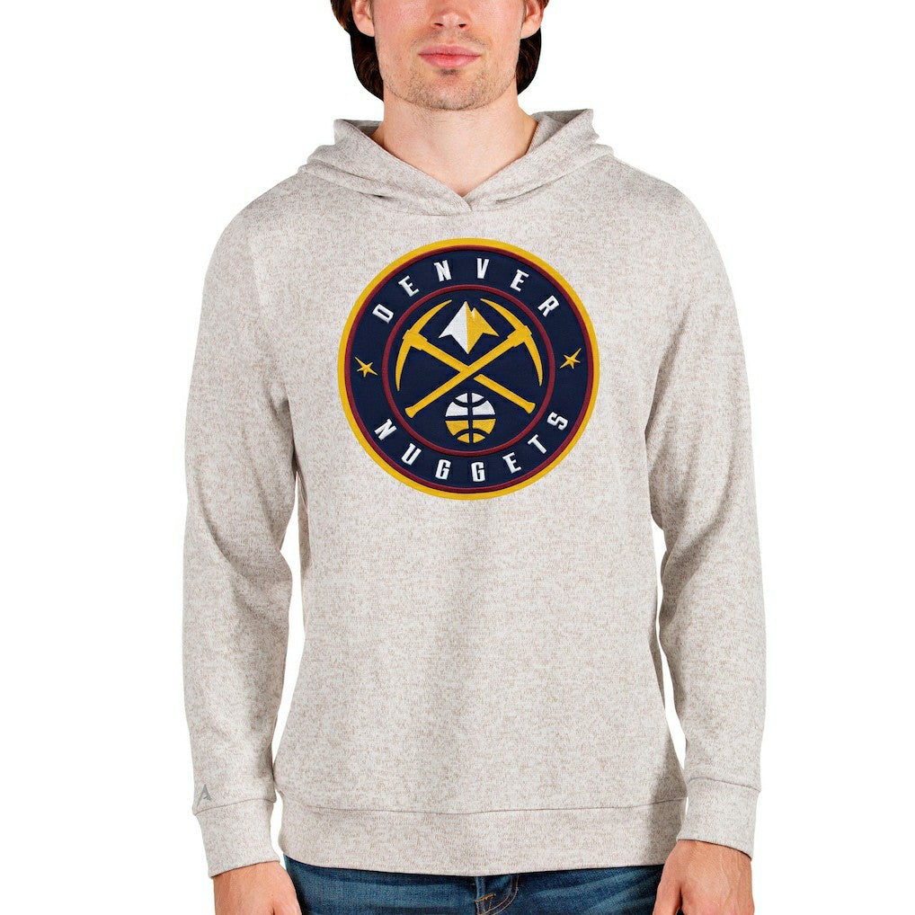 NBA Denver Nuggets Antigua Logo Absolute Pullover Hoodie sale