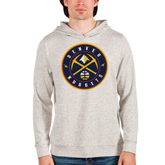 NBA Denver Nuggets Antigua Logo Absolute Pullover Hoodie sale