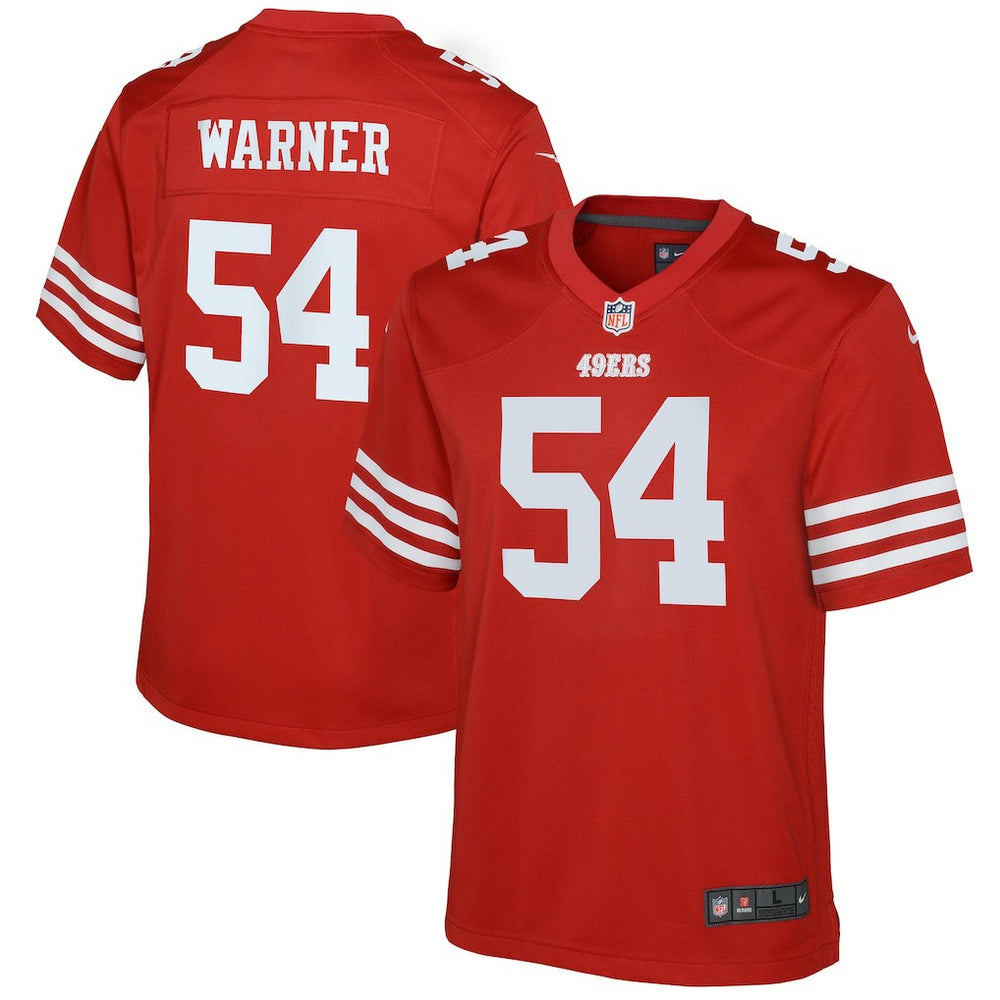 Fred Warner  Youth Game Jersey - San Francisco 49ers