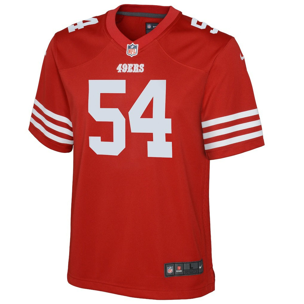 Fred Warner  Youth Game Jersey - San Francisco 49ers