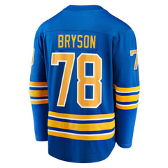 NHL Royal Jacob Bryson Buffalo Sabres Fanatics Home Breakaway Player Jersey