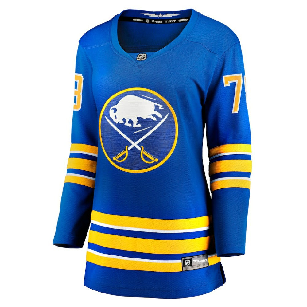 NHL Royal Jacob Bryson Buffalo Sabres Fanatics Women's Home Breakaway Player Jersey