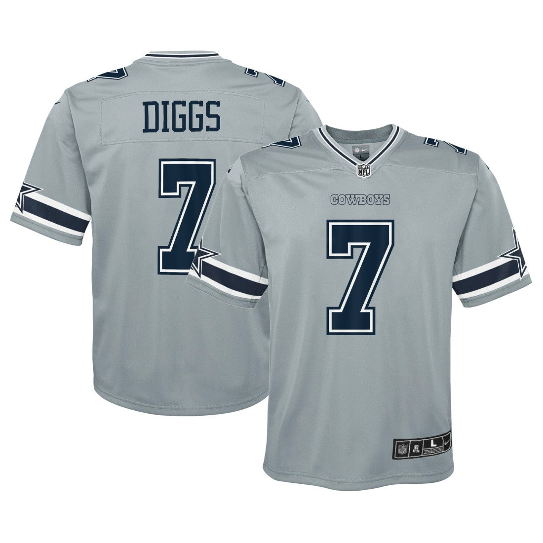 Trevon Diggs  Youth Inverted Game Jersey - Dallas Cowboys