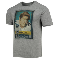 Bob Lilly  Name & Number Tri-Blend T-Shirt - Dallas Cowboys