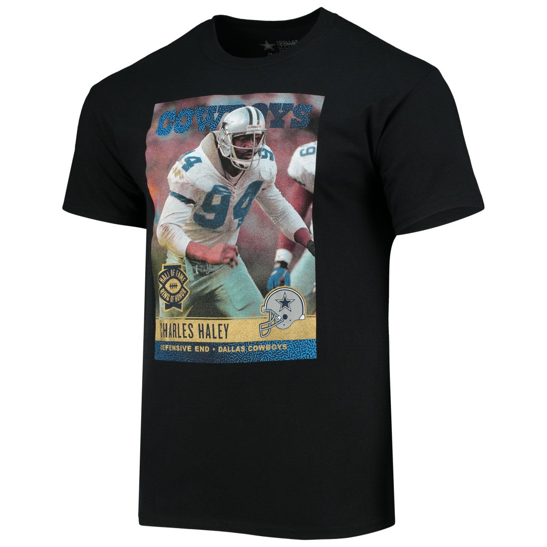Charles Haley  Name & Number T-Shirt - Dallas Cowboys