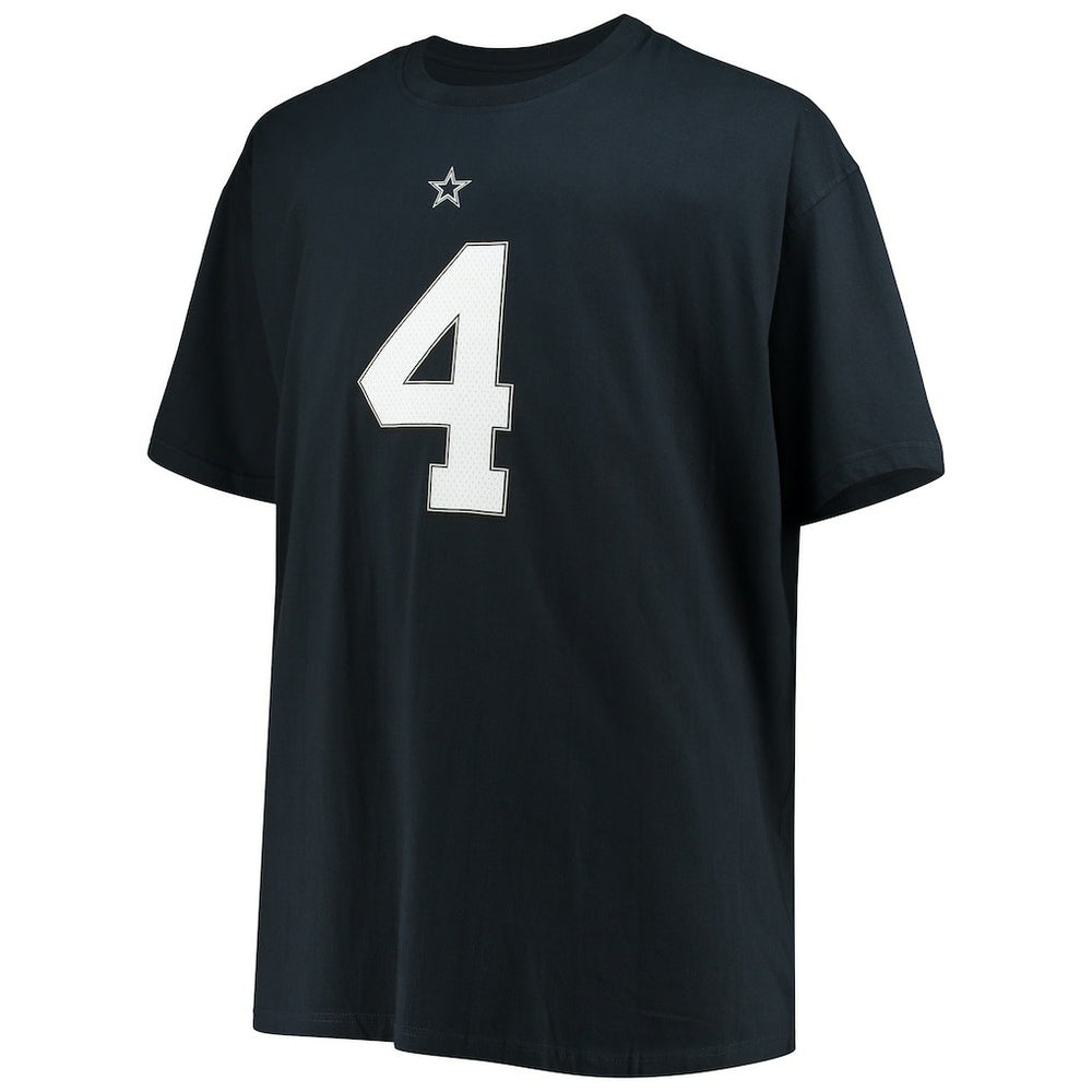 Dak Prescott  Big & Tall Player Name & Number T-Shirt - Dallas Cowboys