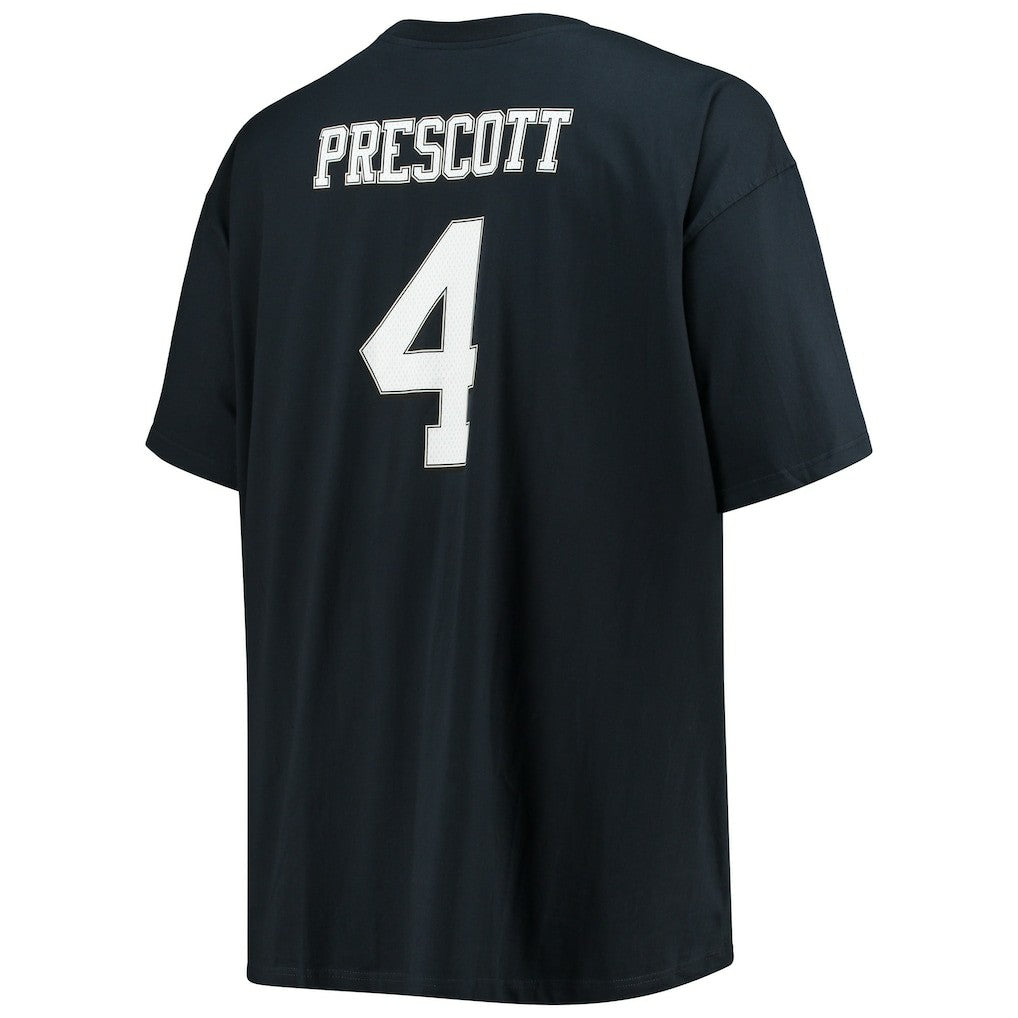 Dak Prescott  Big & Tall Player Name & Number T-Shirt - Dallas Cowboys