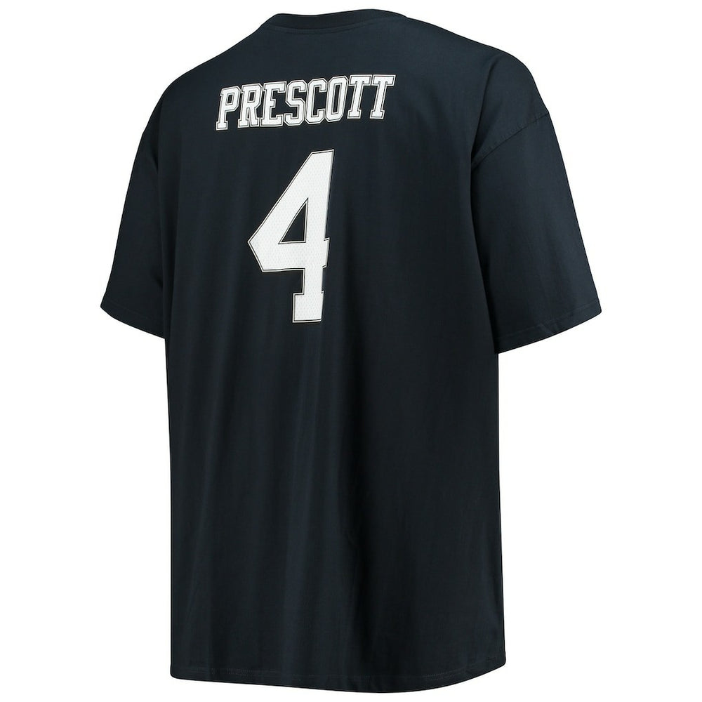 Dak Prescott  Big & Tall Player Name & Number T-Shirt - Dallas Cowboys