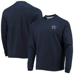 Sunset Slub Raglan Henley Long Sleeve T-Shirt - Dallas Cowboys