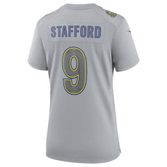 Matthew Stafford  Women's Atmosphere Fashion Game Jersey - Los Angeles Rams