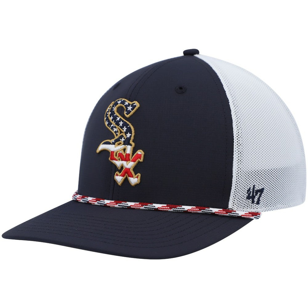 MLB Chicago White Sox '47 Flag Fill Trucker Snapback Hat