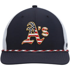 MLB Athletics '47 Flag Fill Trucker Snapback Hat