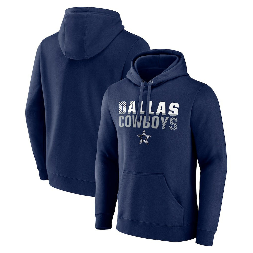 Fade Out Fitted Pullover Hoodie - Dallas Cowboys