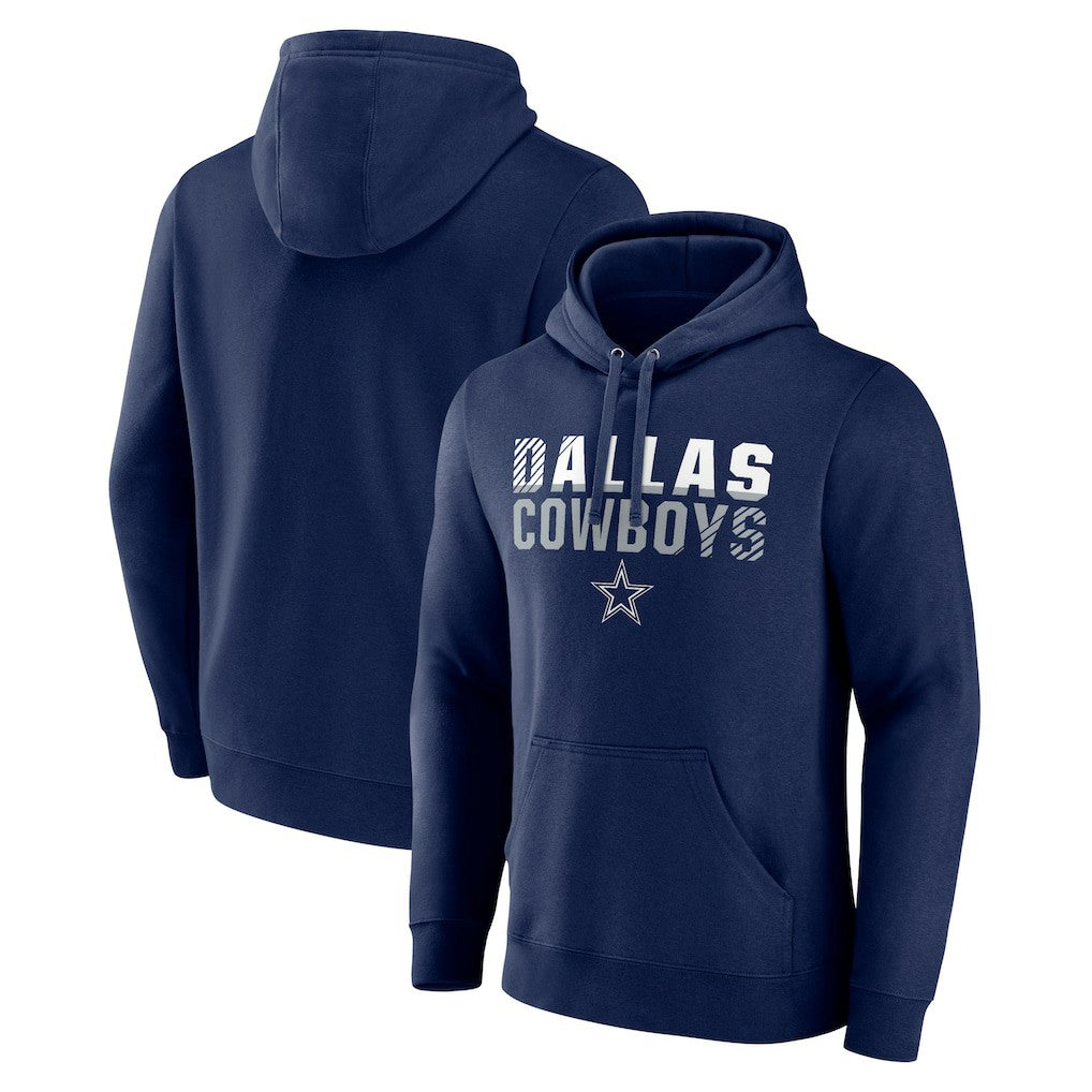 Fade Out Fitted Pullover Hoodie - Dallas Cowboys